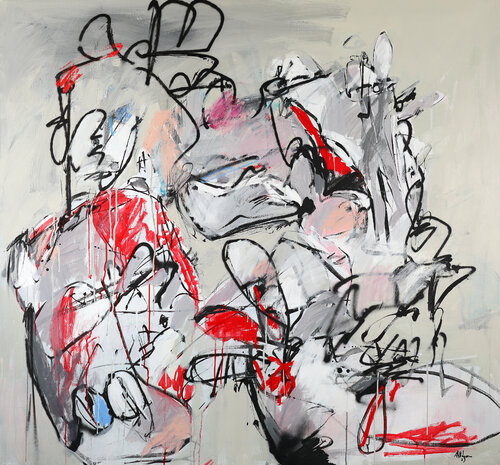 Martingala by Francesco D'Adamo, Painting for Sale on Select