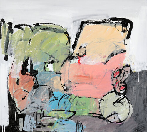 Il Faccendiere by Francesco D'Adamo, Painting for Sale on Select