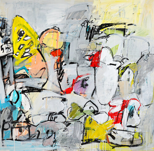 Don't Even Try by Francesco D'Adamo, Painting for Sale on Select