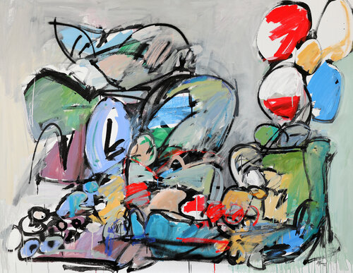 Trajectory by Francesco D'Adamo, Painting for Sale on Select