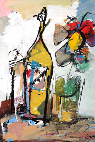 Things by Francesco D'Adamo, Painting for Sale on Select