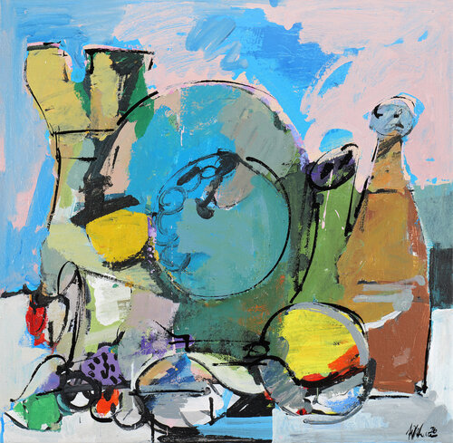 Studio Visit by Francesco D'Adamo, Painting for Sale on Select