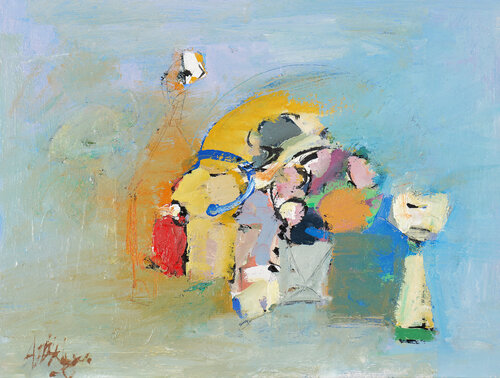 Things by Francesco D'Adamo, Painting for Sale on Select