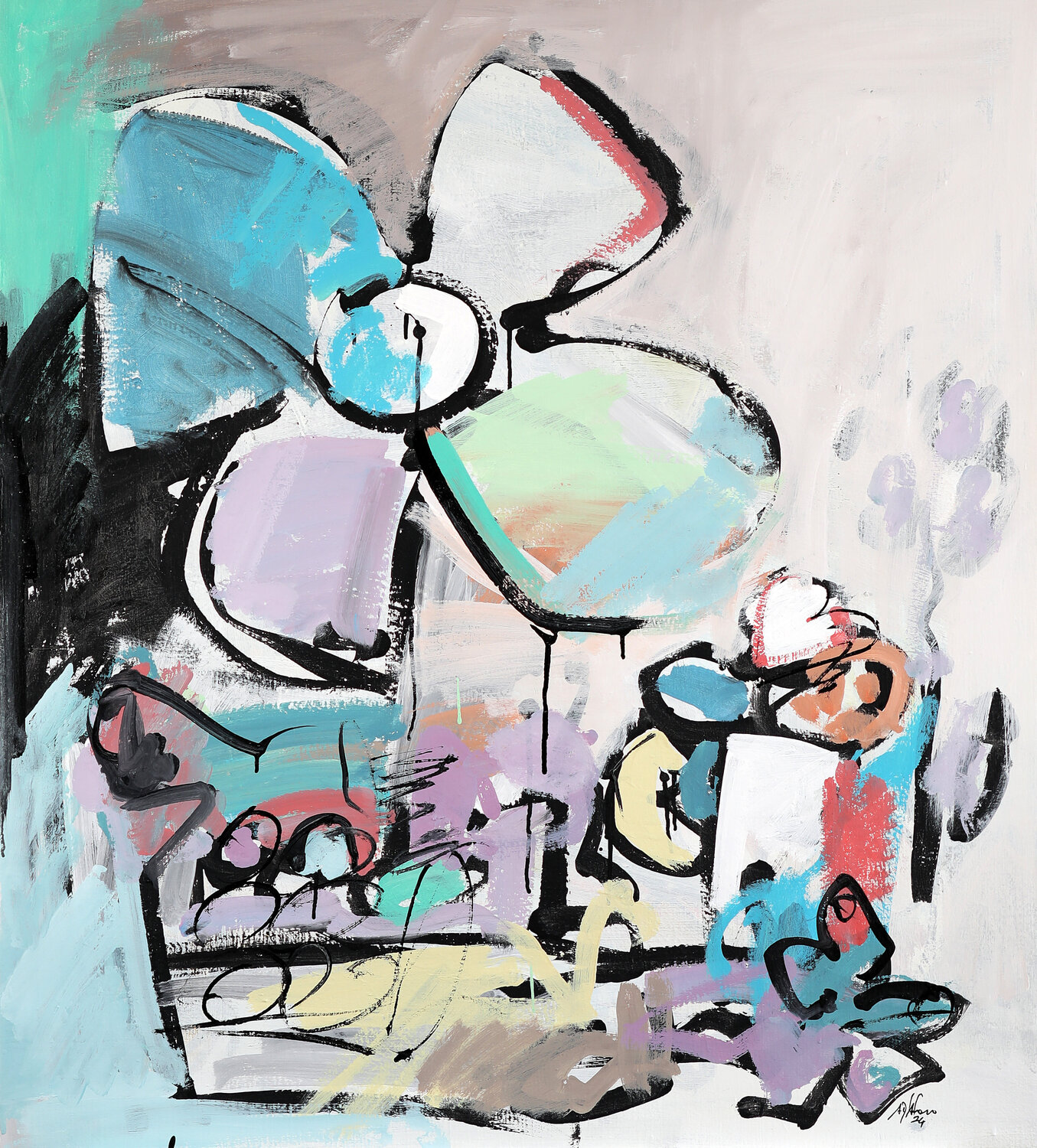 Clarity Francesco D'Adamo Original painting for sale