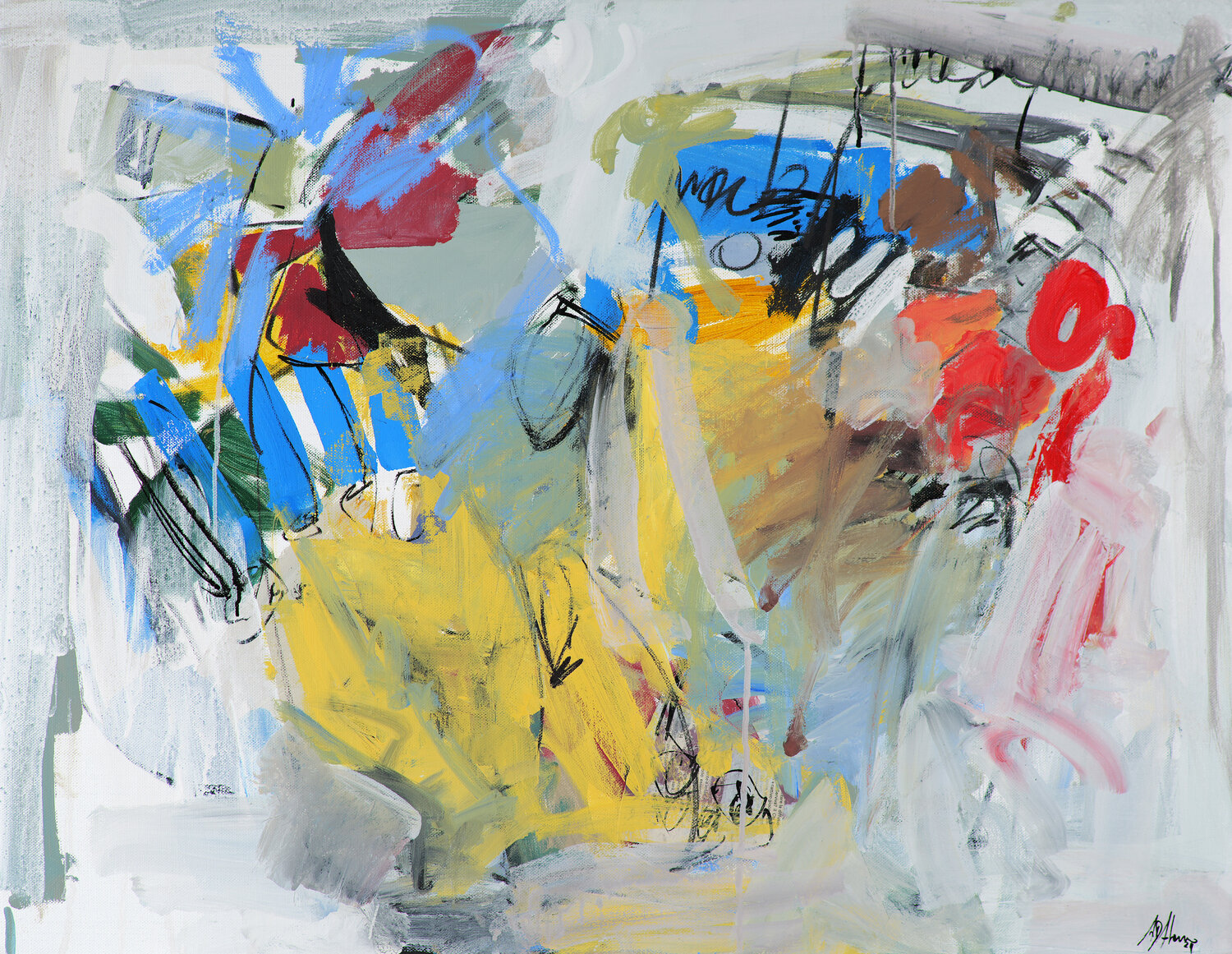 Capriccio Francesco D'Adamo Original painting for sale