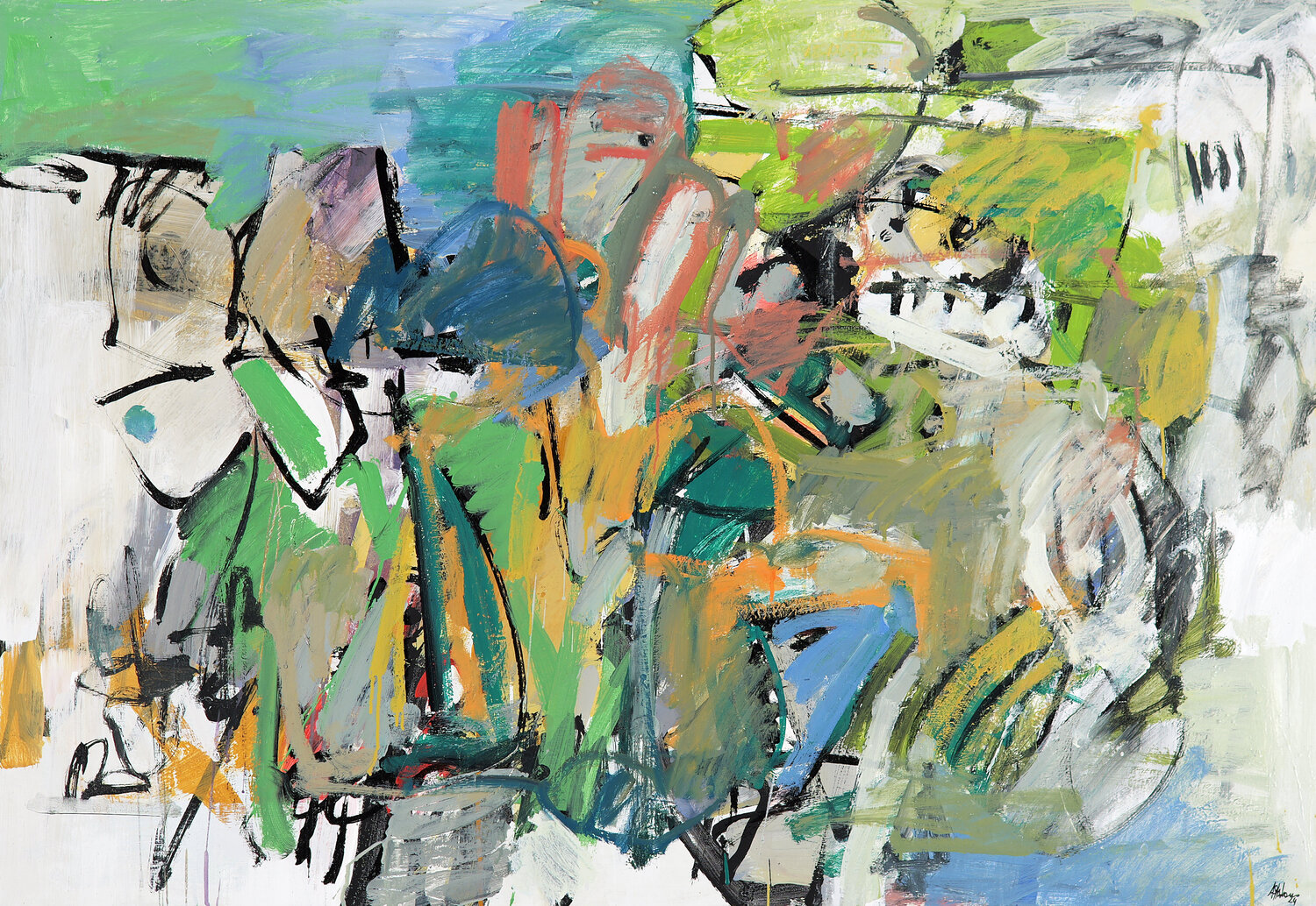 Elda Francesco D'Adamo Original painting for sale