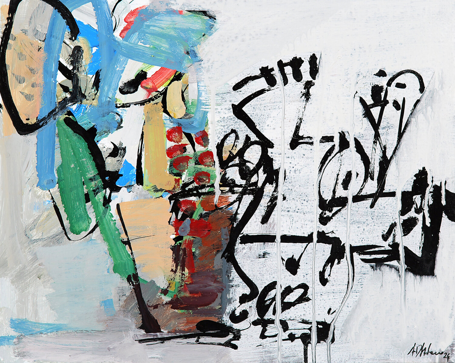 Before and After Francesco D'Adamo Original painting for sale