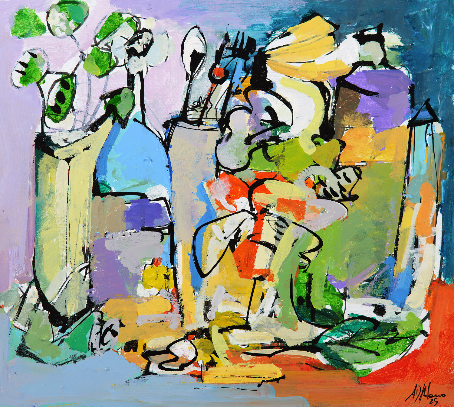Cose Francesco D'Adamo Original painting for sale