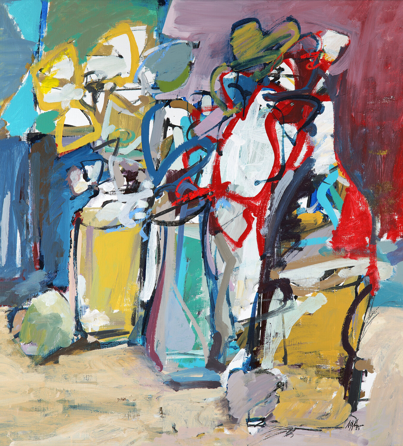 Things Francesco D'Adamo Original painting for sale