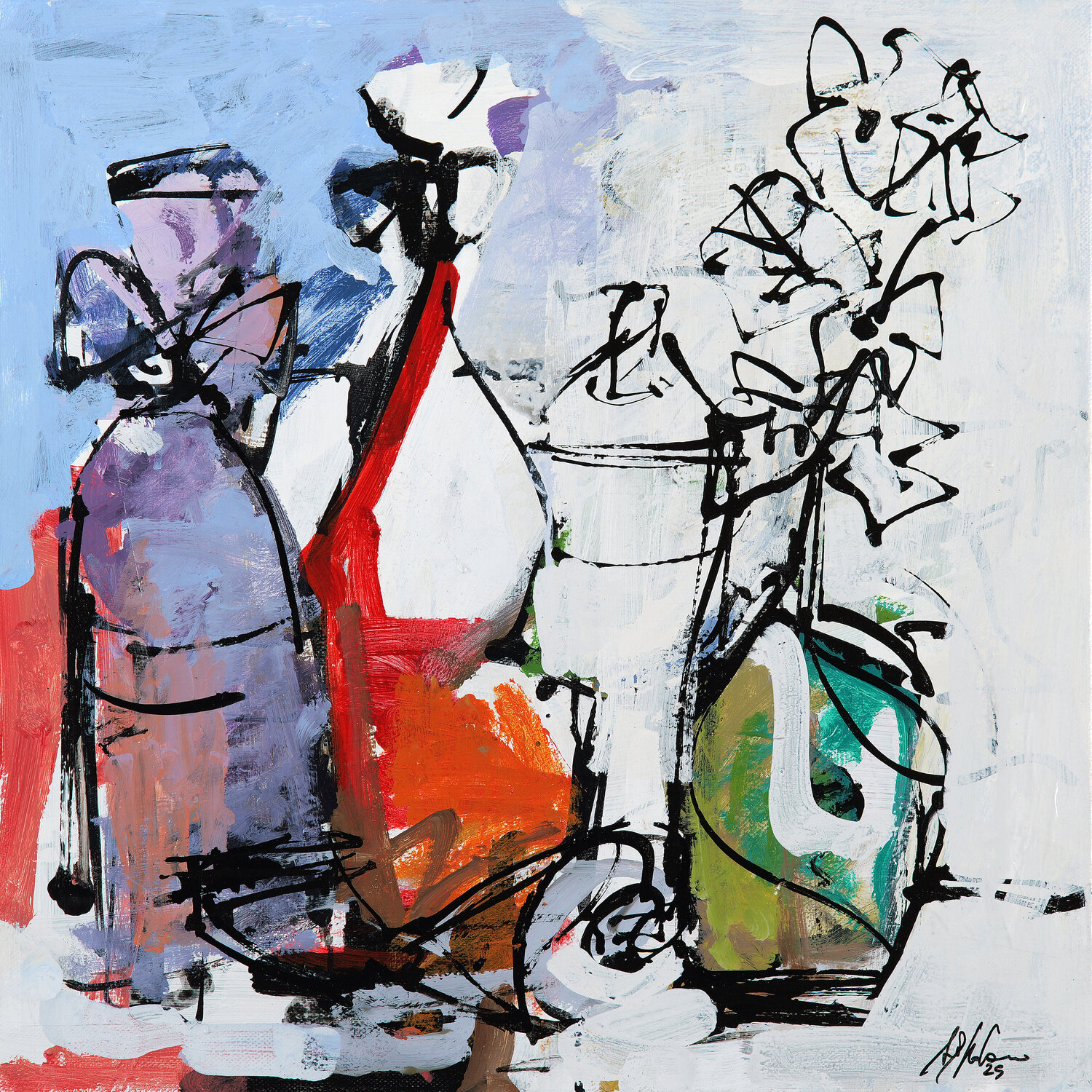 Things Francesco D'Adamo Original painting for sale