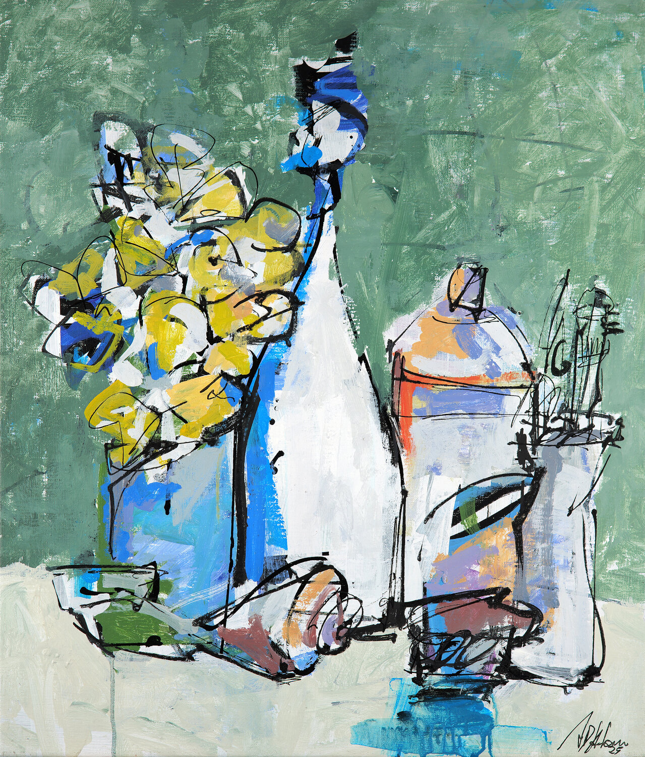 Things Francesco D'Adamo Original painting for sale