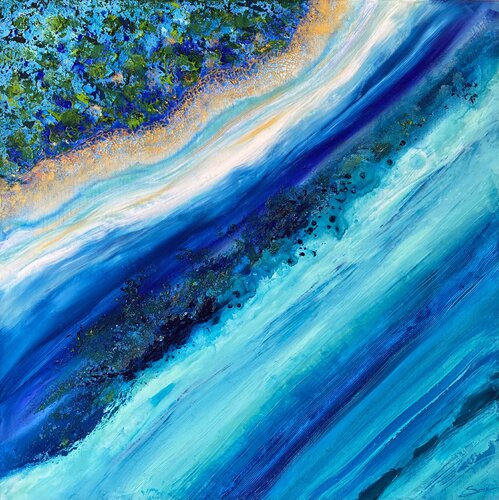 On dirait le sud by Sonia Di Maccio, Painting for Sale on Select