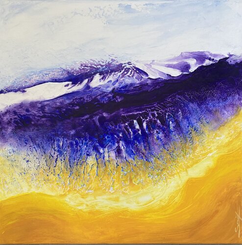 Incandescences by Sonia Di Maccio, Painting for Sale on Select