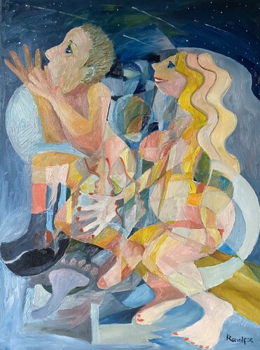 Sternschnuppen by Ranulf Streuff, Painting for Sale on Select