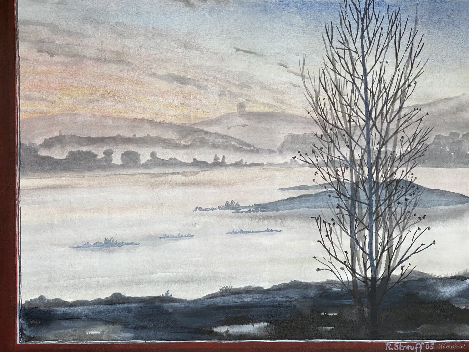 Möweninsel Ranulf Streuff Original painting for sale