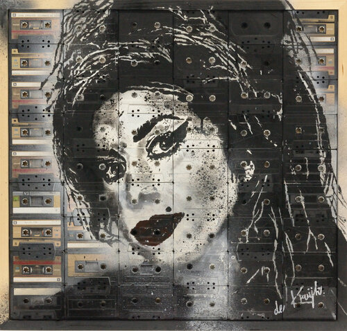 Amy Winehouse by Monique de Kruijk, Painting for Sale on Select