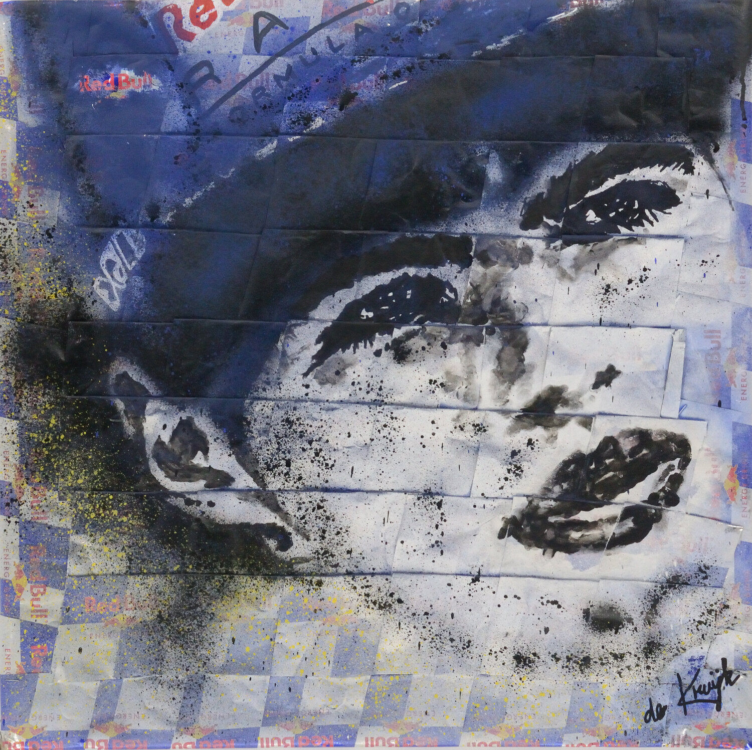 Max Verstappen Monique de Kruijk Original painting for sale