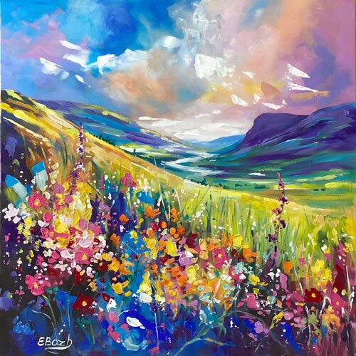 Wild life Dreams by Eva Bazhenova, Painting for Sale on Select