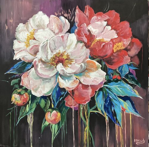 Whispers of Bloom by Eva Bazhenova, Painting for Sale on Select