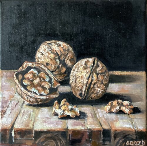 Echoes of Autumn by Eva Bazhenova, Painting for Sale on Select