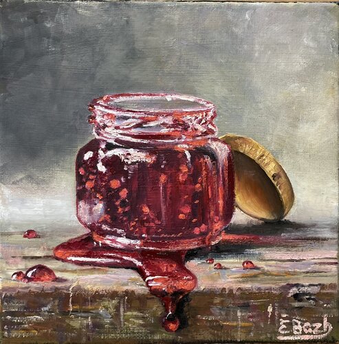 Sweet Afternoon by Eva Bazhenova, Painting for Sale on Select