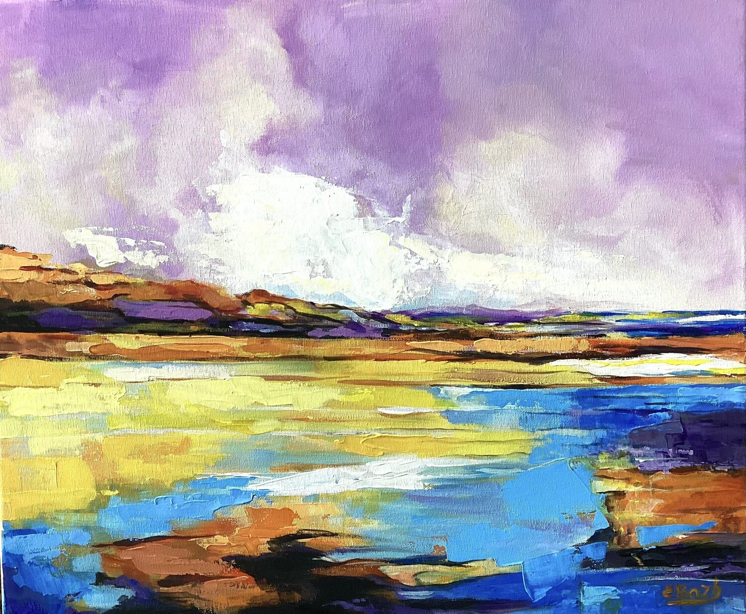 Abstract Dreams Eva Bazhenova Original painting for sale