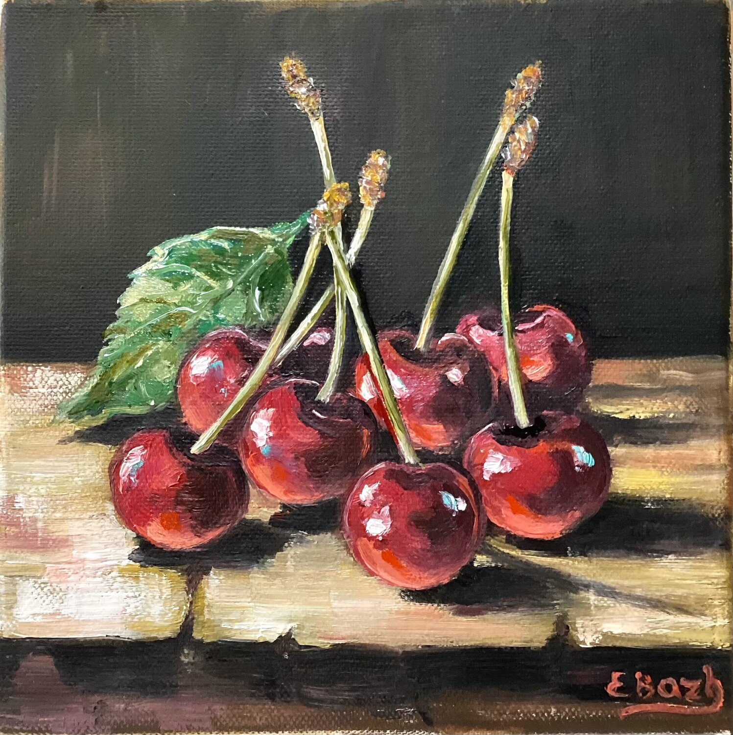 Pretty and Tasty Eva Bazhenova Original painting for sale