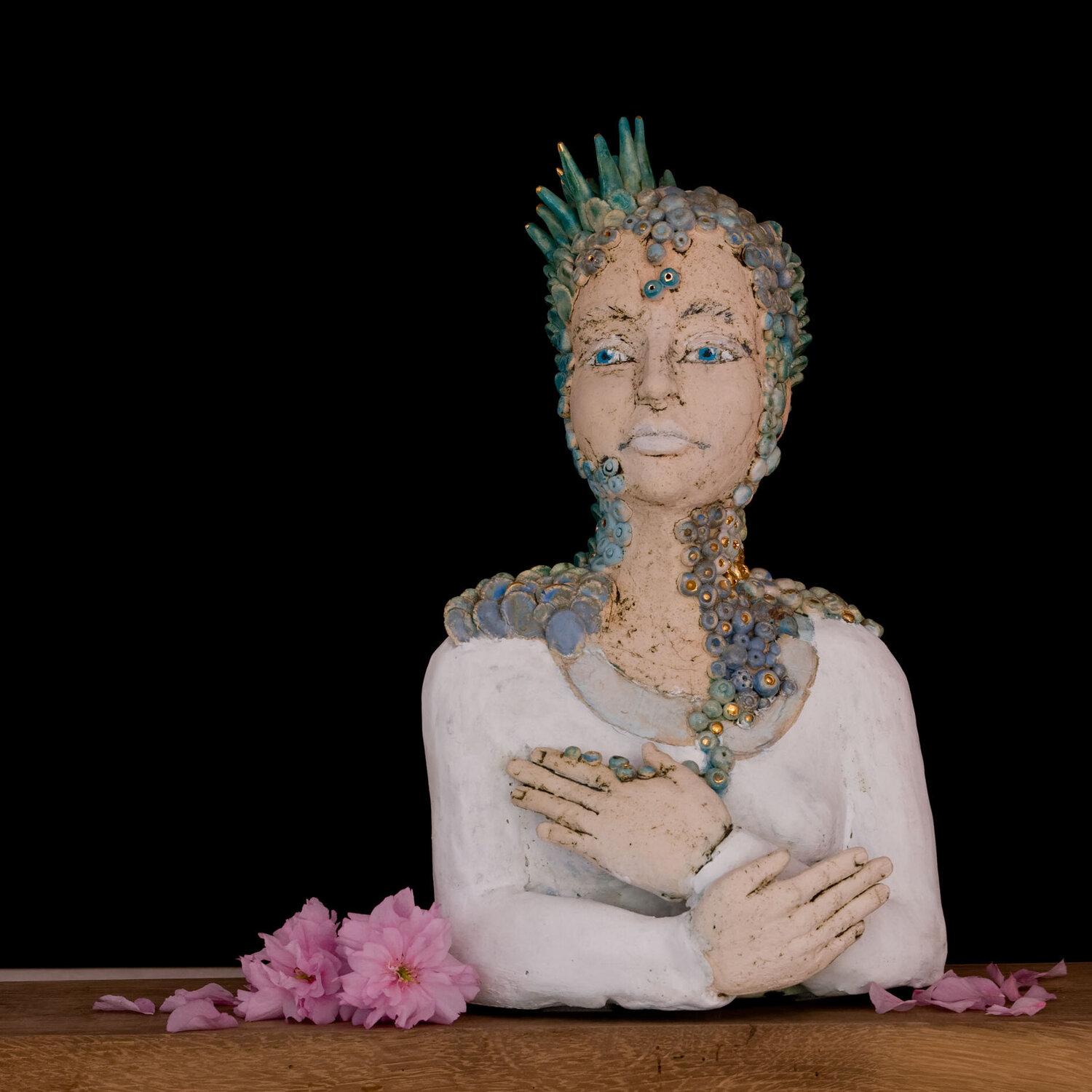 Korallenfrau Gaby Pühmeyer Sculpture for sale