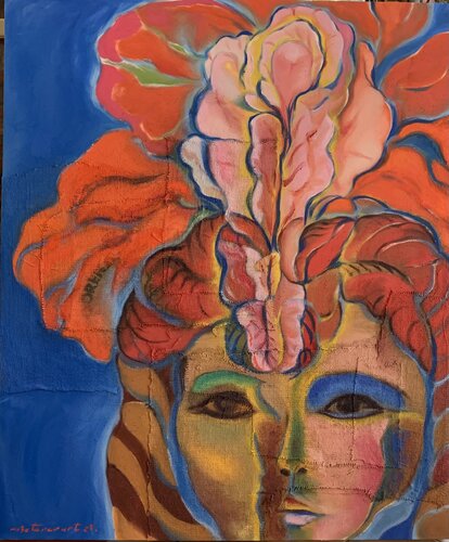 EL FLORECIMIENTO DE LO FEMENINO by Miguel Betancourt, Painting for Sale on Select