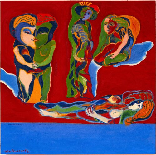 DESDE LA PERPETUIDAD by Miguel Betancourt, Painting for Sale on Select