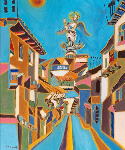 IMAGEN CON ESPLENDOR by Miguel Betancourt, Painting for Sale on Select