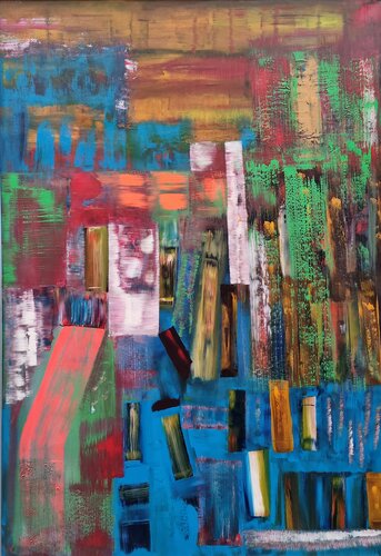 Ohne Titel by Mohammad Musawi, Painting for Sale on Select