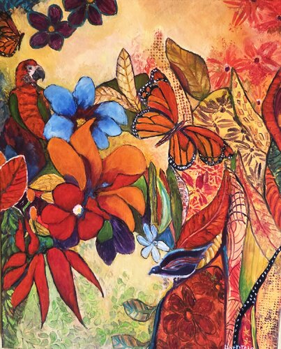 Splash Of Nature von Michael Hartstein, Malerei kaufen auf Select