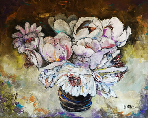 Floral Delight by Michael Hartstein, Painting for Sale on Select