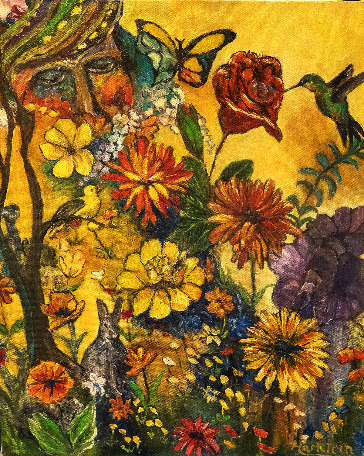 Mother Natures Gift Michael Hartstein Original painting for sale