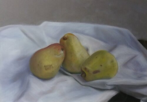 Trio Birnen by Antonio Visciano, Painting for Sale on Select