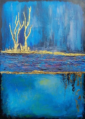 Mysticisam by Rita Worpenberg, Painting for Sale on Select
