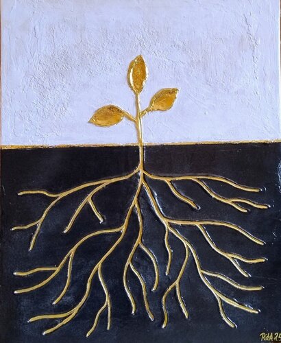 Rooted in Silence by Rita Worpenberg, Painting for Sale on Select