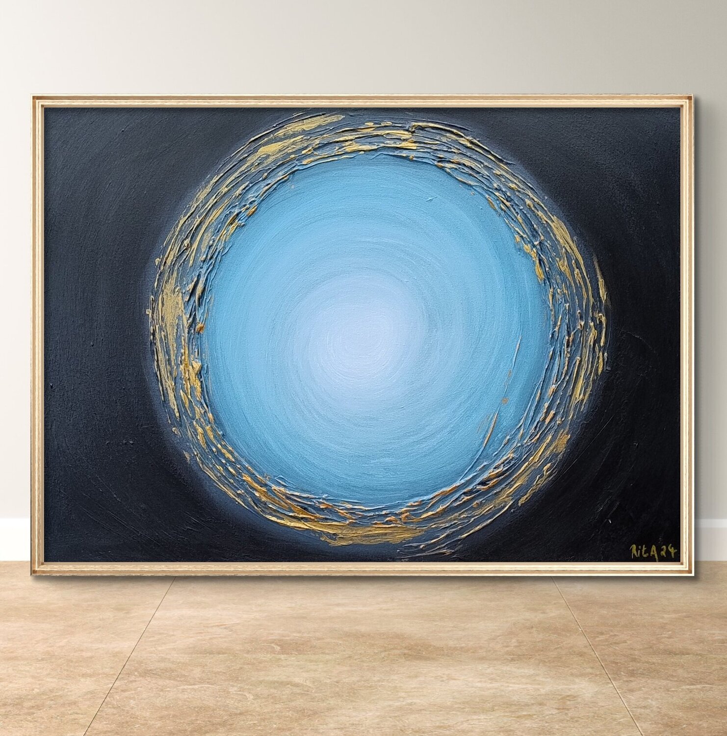 Timetunnel Rita Worpenberg Original painting for sale
