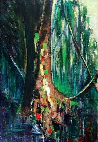 Oak by Lena Lito, Painting for Sale on Select