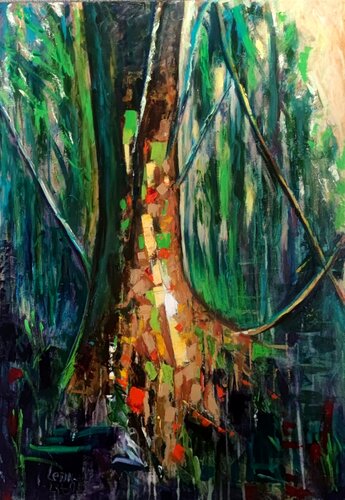 Oak by Lena Lito, Painting for Sale on Select