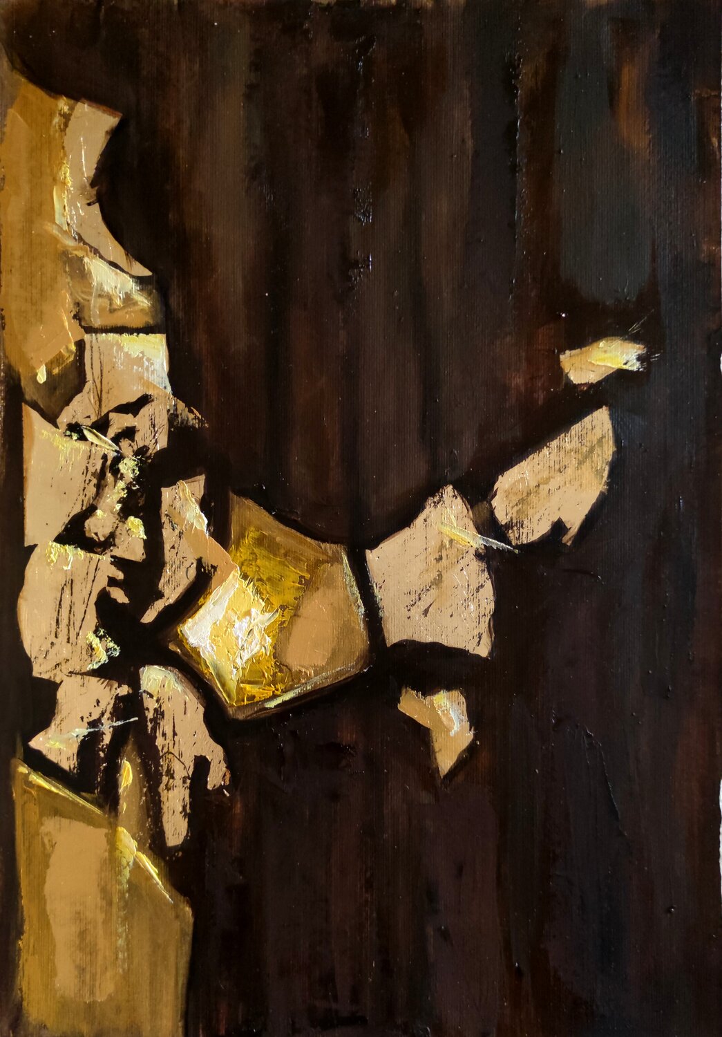 Terra, tra l'istinto e lo spirito Lena Lito Original painting for sale