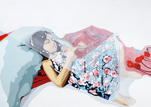Liliz V (Olímpia) by Maristela Ribeiro, Painting for Sale on Select