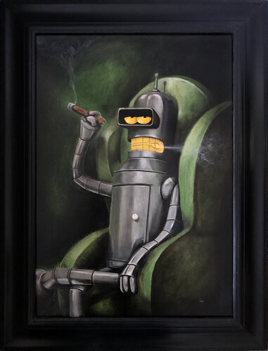 Bender De Luxe by Alessandro Marini, Painting for Sale on Select