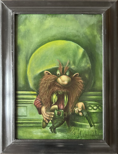 Sam: The Old West Legend by Alessandro Marini, Painting for Sale on Select