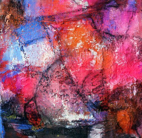Farbgedanke 4 by Petra Kohns-Merges, Painting for Sale on Select
