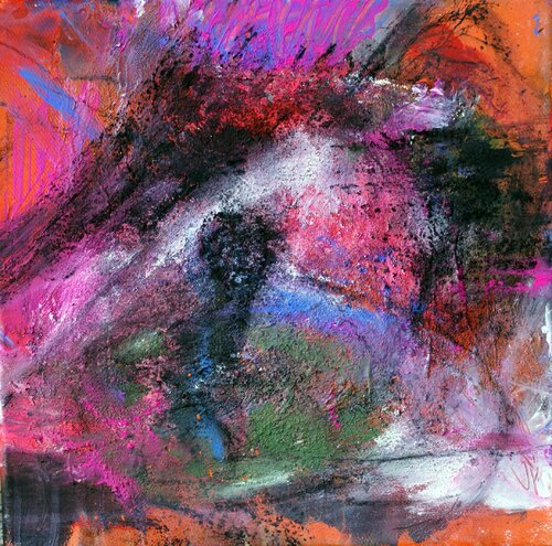 Farbgedanke 6 by Petra Kohns-Merges, Painting for Sale on Select