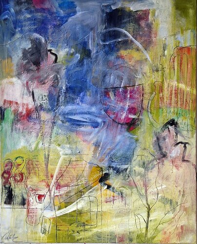 Happiness is homemade by Petra Kohns-Merges, Painting for Sale on Select