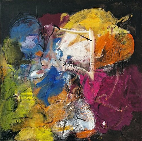 Verbotene Äpfel sind süß by Petra Kohns-Merges, Painting for Sale on Select