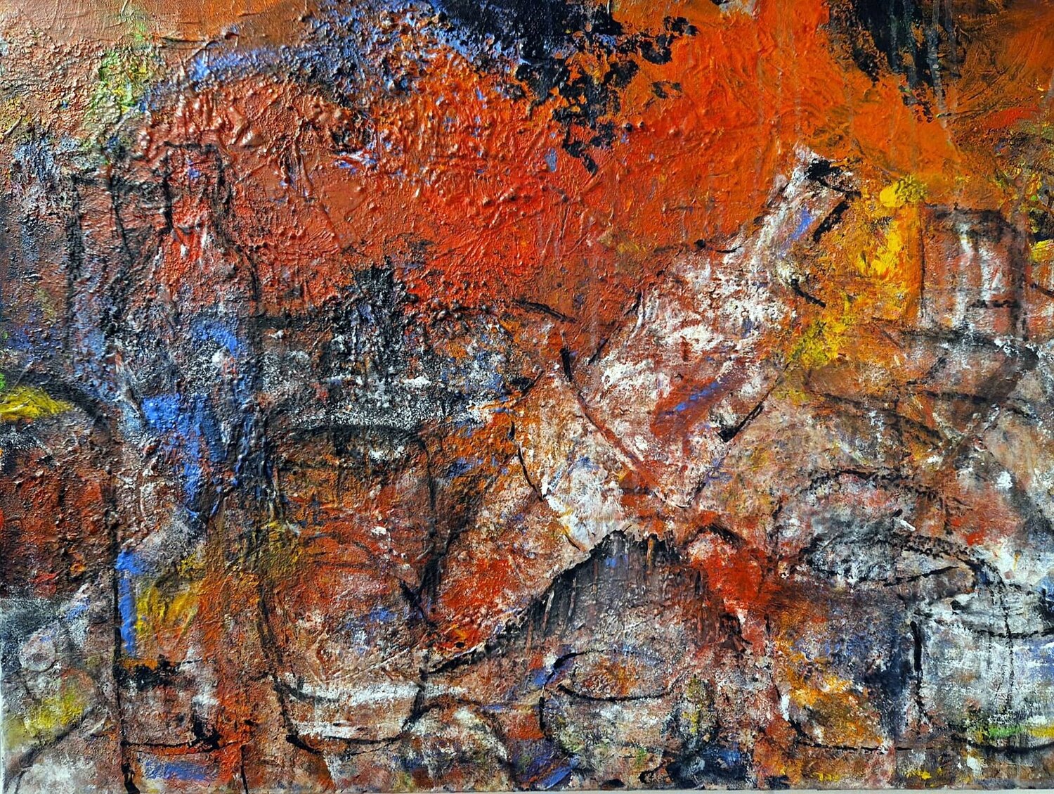 Schön war es Petra Kohns-Merges Original painting for sale